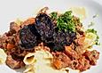 Pappardelle mit Fleischsugo und Blutwurst