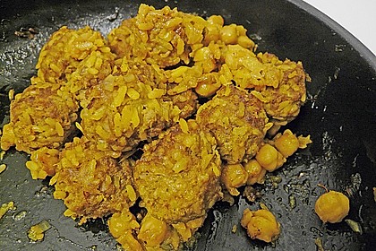 Hackfleischb&auml;llchen mit Kichererbsen