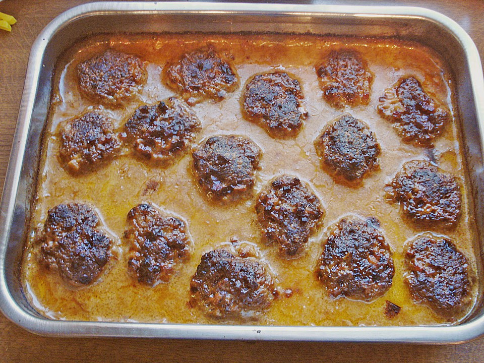 Frikadellentopf Rezept, Frikadellen Omas Zutaten Essenrezept