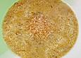 Bananencremesuppe mit Hackfleisch