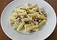 Penne mit Pfifferlingen