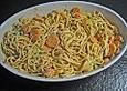 &Uuml;berbackene Gem&uuml;se - Spaghetti