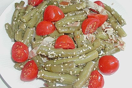 Bohnensalat mit Tomaten 3
