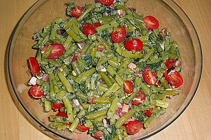 Bohnensalat mit Tomaten 4
