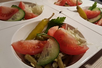 Bohnensalat mit Tomaten 1