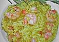 Risotto mit Garnelen und Safran