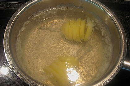 Hähnchenbrustfilet asiatisch mariniert auf Apfel - Porreegemüse 4