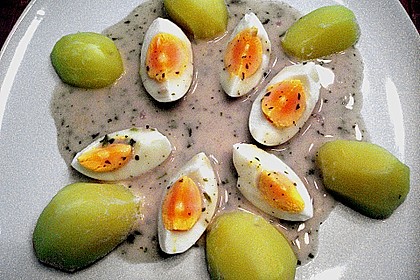 Eierragout in Kräutersoße 17