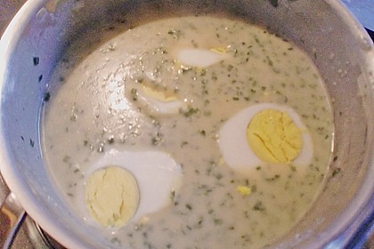 Eierragout in Kräutersoße 21