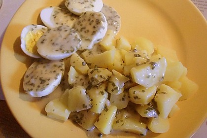 Eierragout in Kräutersoße 16