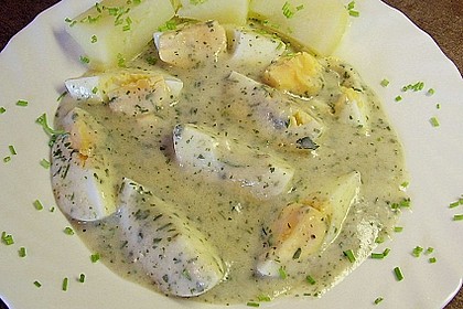 Eierragout in Kräutersoße 6