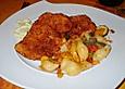 Schnitzel &aacute; la Kalli mit Torro - Rosso - Nudel - Gem&uuml;se