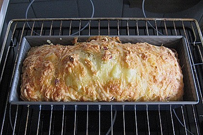Blitzschnelles, einfaches K&auml;sebrot 10