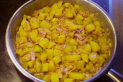 Zucchini - Erd&auml;pfel - Pfanne