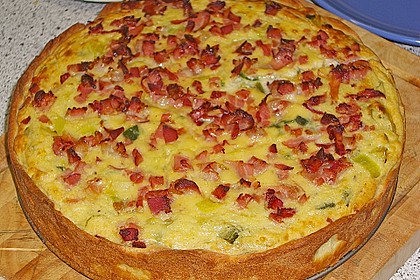 Deftiger Zwiebel - Lauch - Kuchen 4
