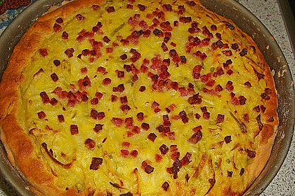 Deftiger Zwiebel - Lauch - Kuchen 8