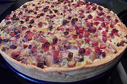 Deftiger Zwiebel - Lauch - Kuchen 17