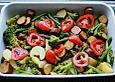 Veganer Gem&uuml;se - Tofu - Auflauf