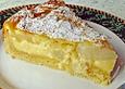 Birnenkuchen mit Vanilleguss