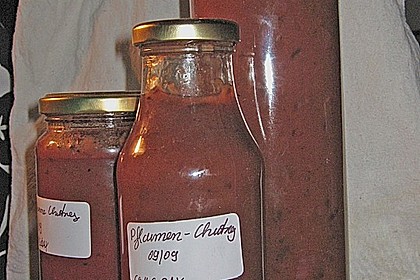Pflaumen (Zwetschgen) - Chutney 25