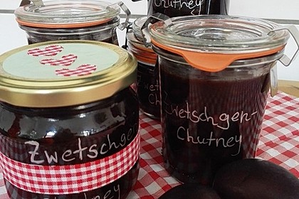 Pflaumen (Zwetschgen) - Chutney 5