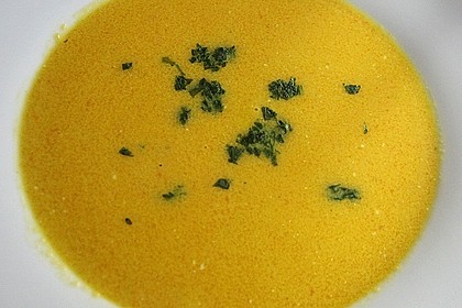 Karotten - Ingwersuppe mit Curry 3