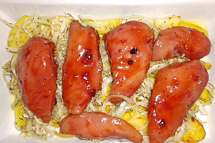 Hähnchen in Barbecuemarinade mit Kartoffeln 24