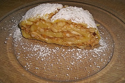 Topfenteig - Apfelstrudel 7