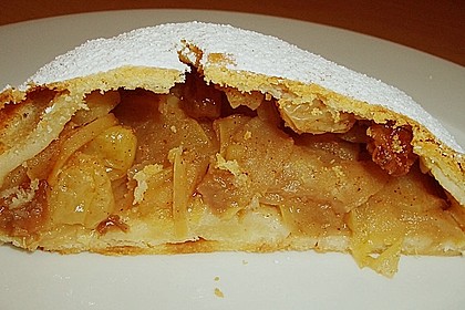 Topfenteig - Apfelstrudel 3