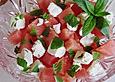 Wassermelonen - Salat mit Schafsk&auml;se und Minze