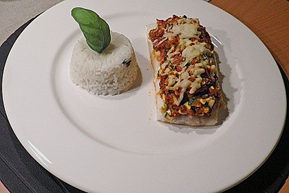 Fischfilet unter Zucchini - Kr&auml;uter - Kruste 7