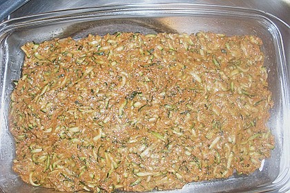 Fischfilet unter Zucchini - Kr&auml;uter - Kruste 11