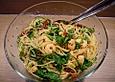 Spaghettini mit Garnelen und Rucola