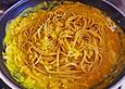Pasta in K&uuml;rbissauce