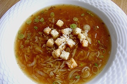 Franz&ouml;sische Zwiebelsuppe