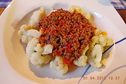 Blumenkohl 'Bolognese' 4