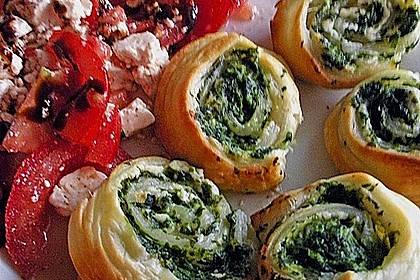 Blätterteig-Spinat-Schnecken 19