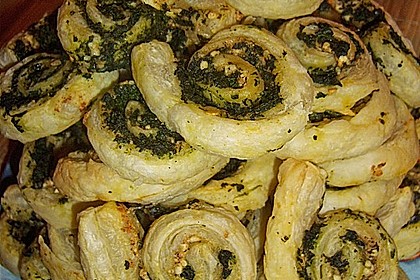 Blätterteig-Spinat-Schnecken 15