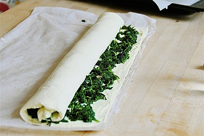 Blätterteig-Spinat-Schnecken 55