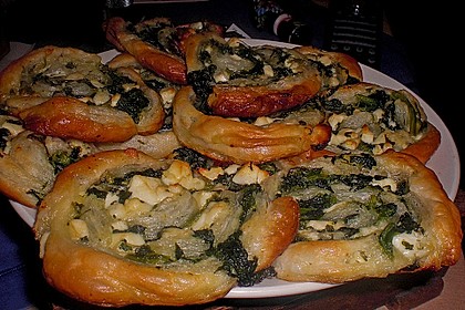 Blätterteig-Spinat-Schnecken 7