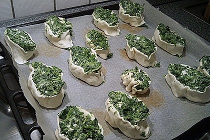 Blätterteig-Spinat-Schnecken 56