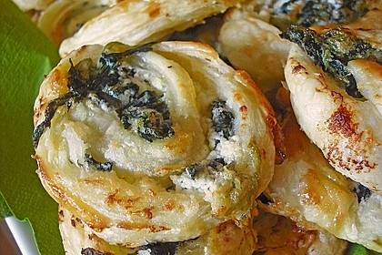 Blätterteig-Spinat-Schnecken 27