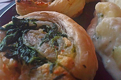 Blätterteig-Spinat-Schnecken 31