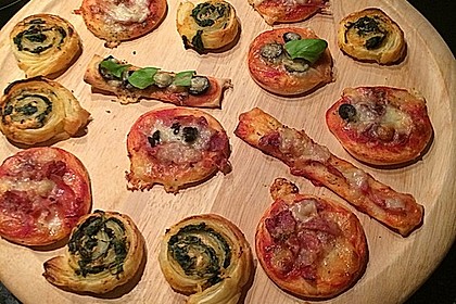Blätterteig-Spinat-Schnecken 25