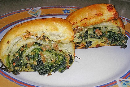 Blätterteig-Spinat-Schnecken 28