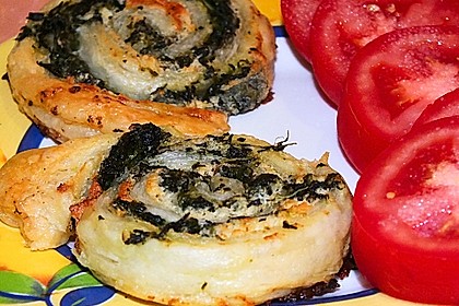 Blätterteig-Spinat-Schnecken 17