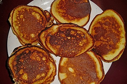 American Pancakes mit Ahornsirup 5