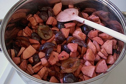 Apfel - Holunder - Zwetschgen - Marmelade