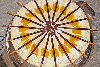 Pfirsich - Mousse - Kuchen 2