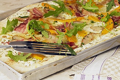 K&uuml;rbis - Pizza